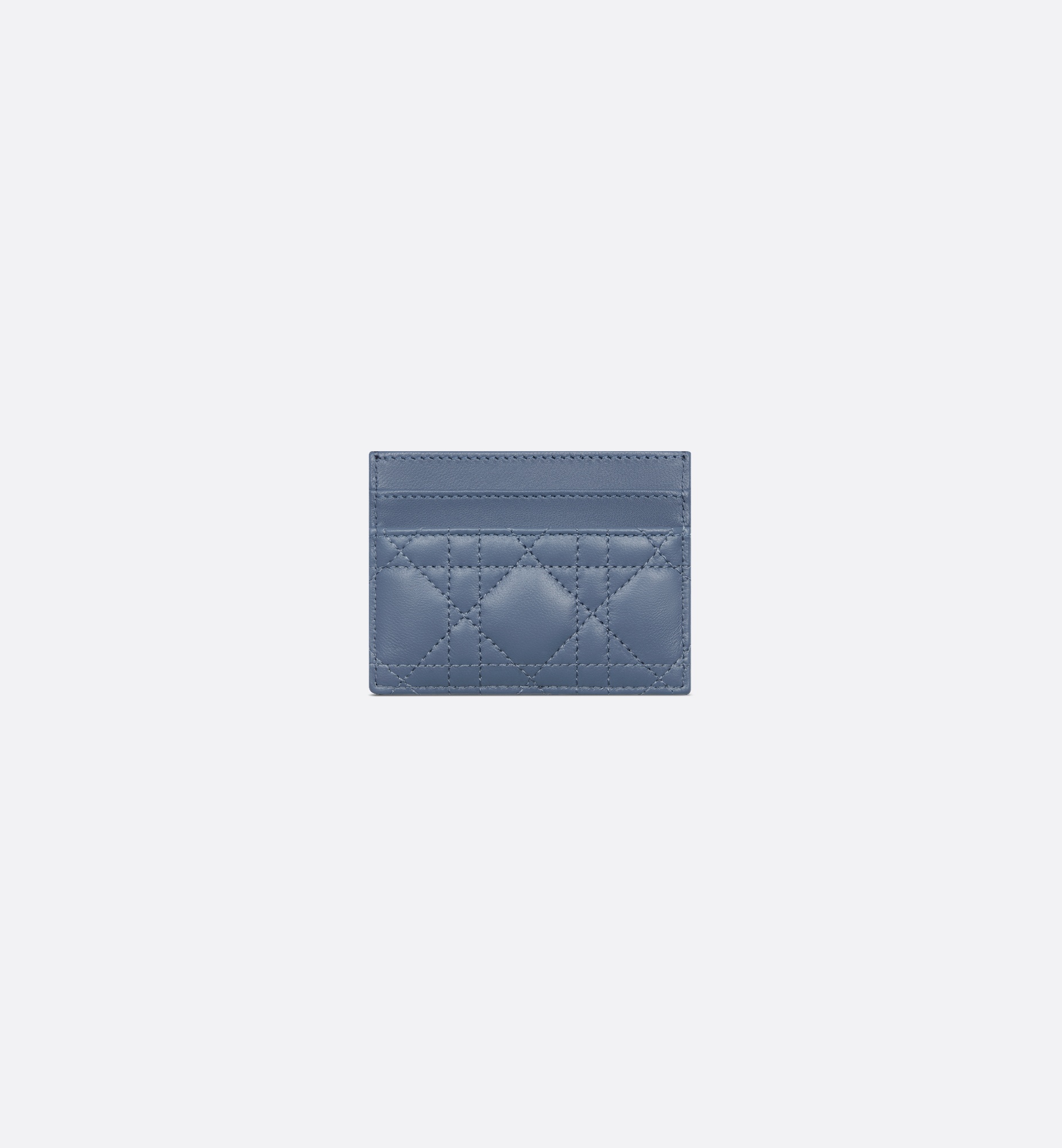 【シンプルでお洒落】DIOR Jolie Freesia カードホルダー Dior Jolie Freesia Card Holder Powder Pink Cannage Lambskin