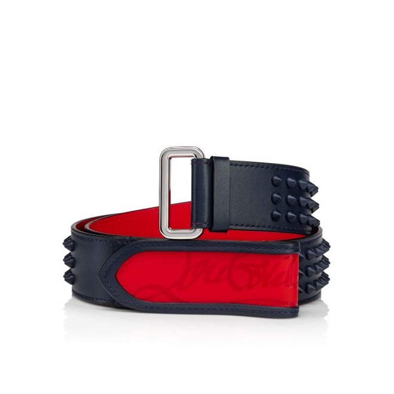 Loubi Belt Navy 1