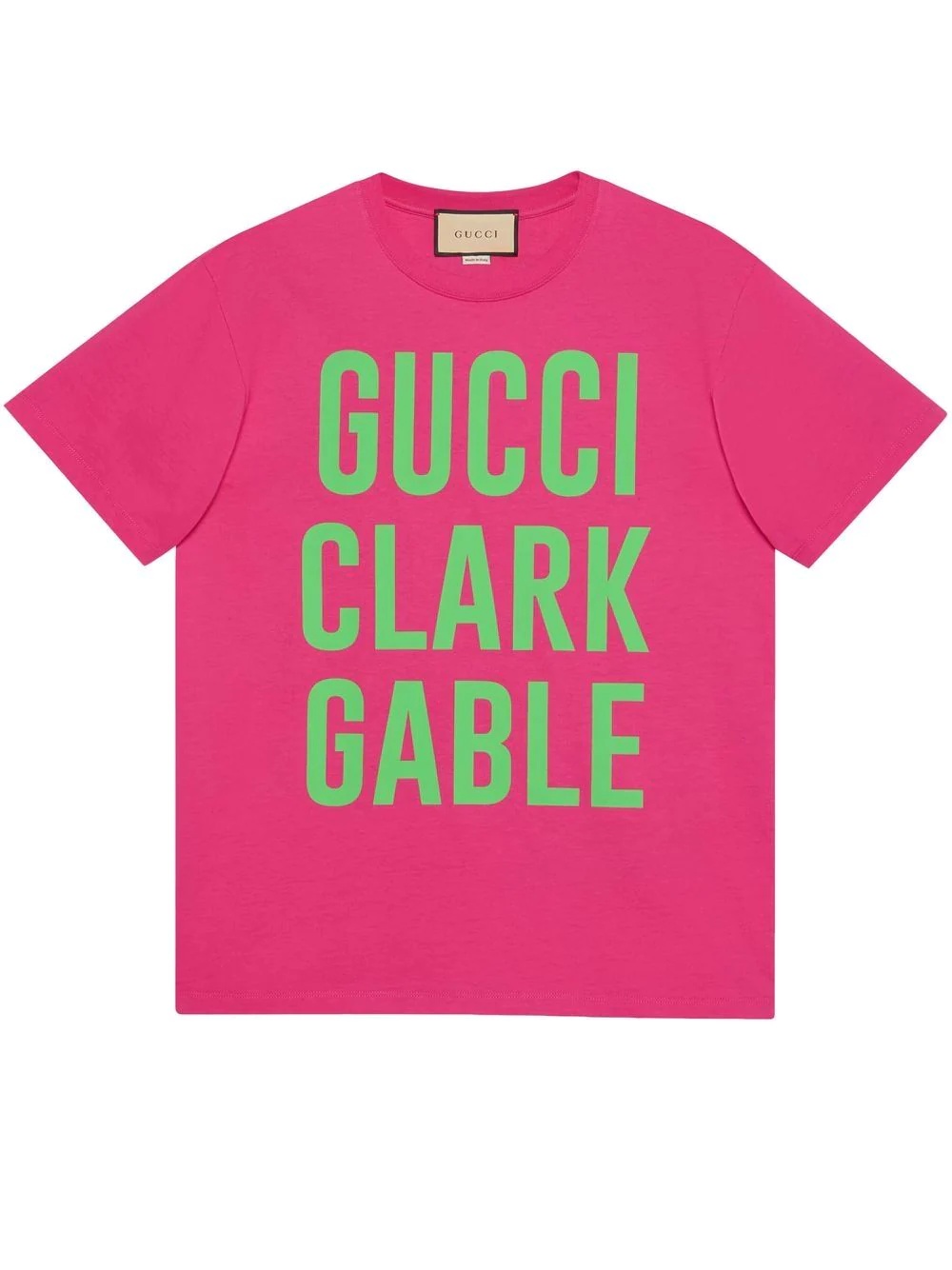 Gucci Clark Gable print T-shirt - 1