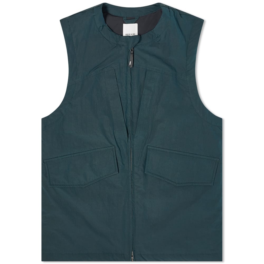 Wood Wood Helion Nylon Vest - 1