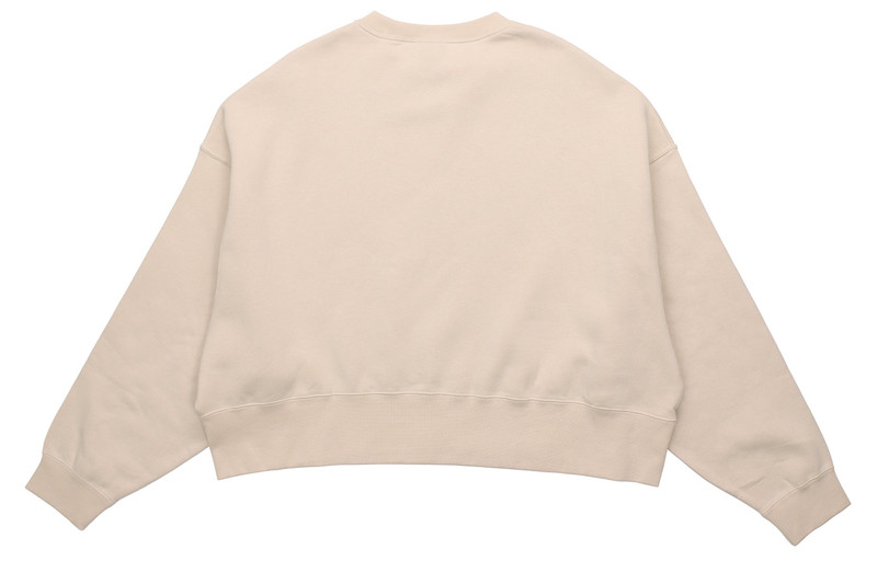 Nike (WMNS) Nike Sportswear Essential Fleece Crew 'Beige' CK0168-140 outlook
