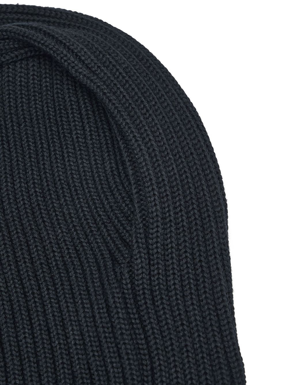 logo-embroidered ribbed balaclava - 5