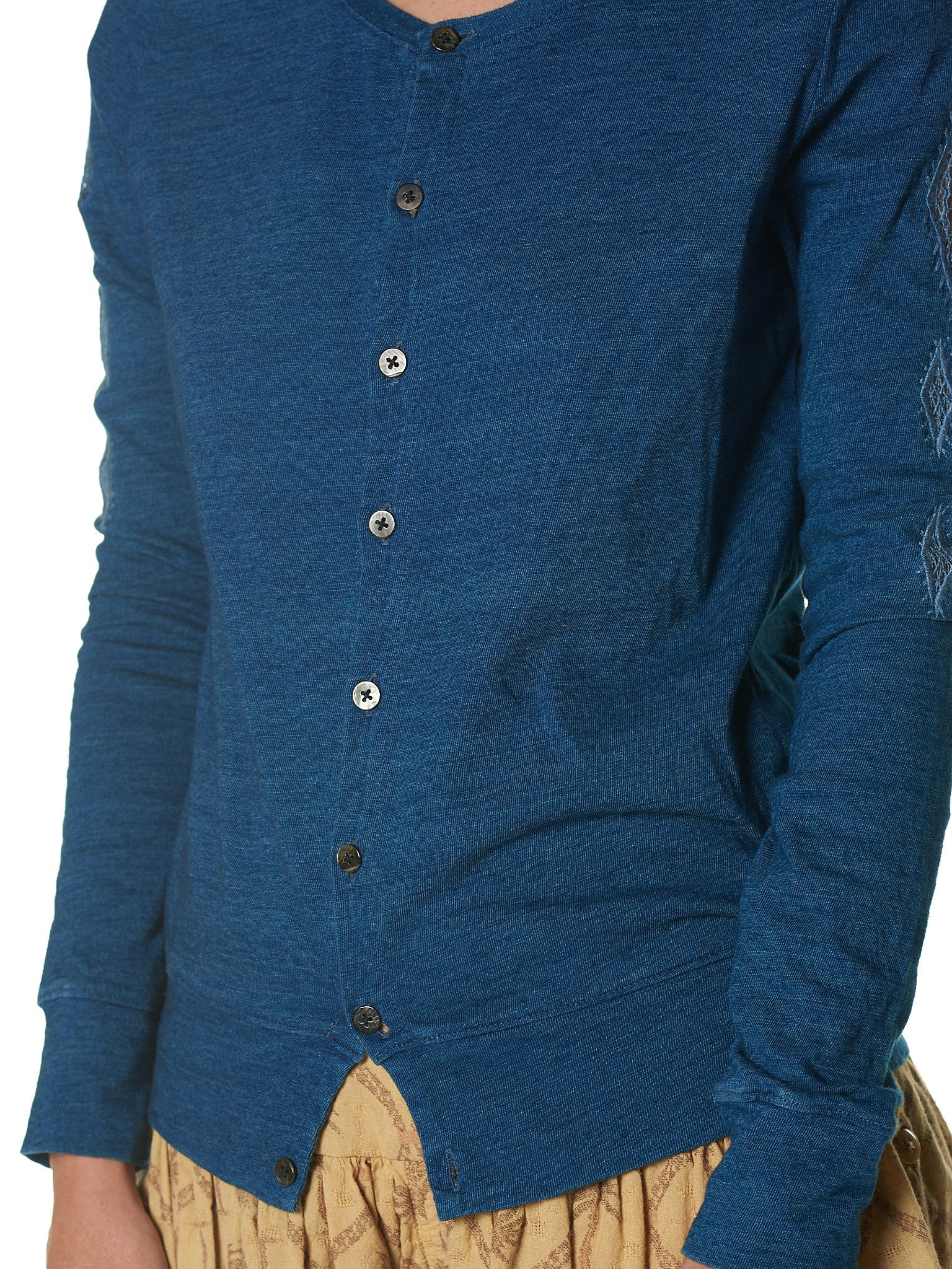 Embroidery Knit Sweater - 4