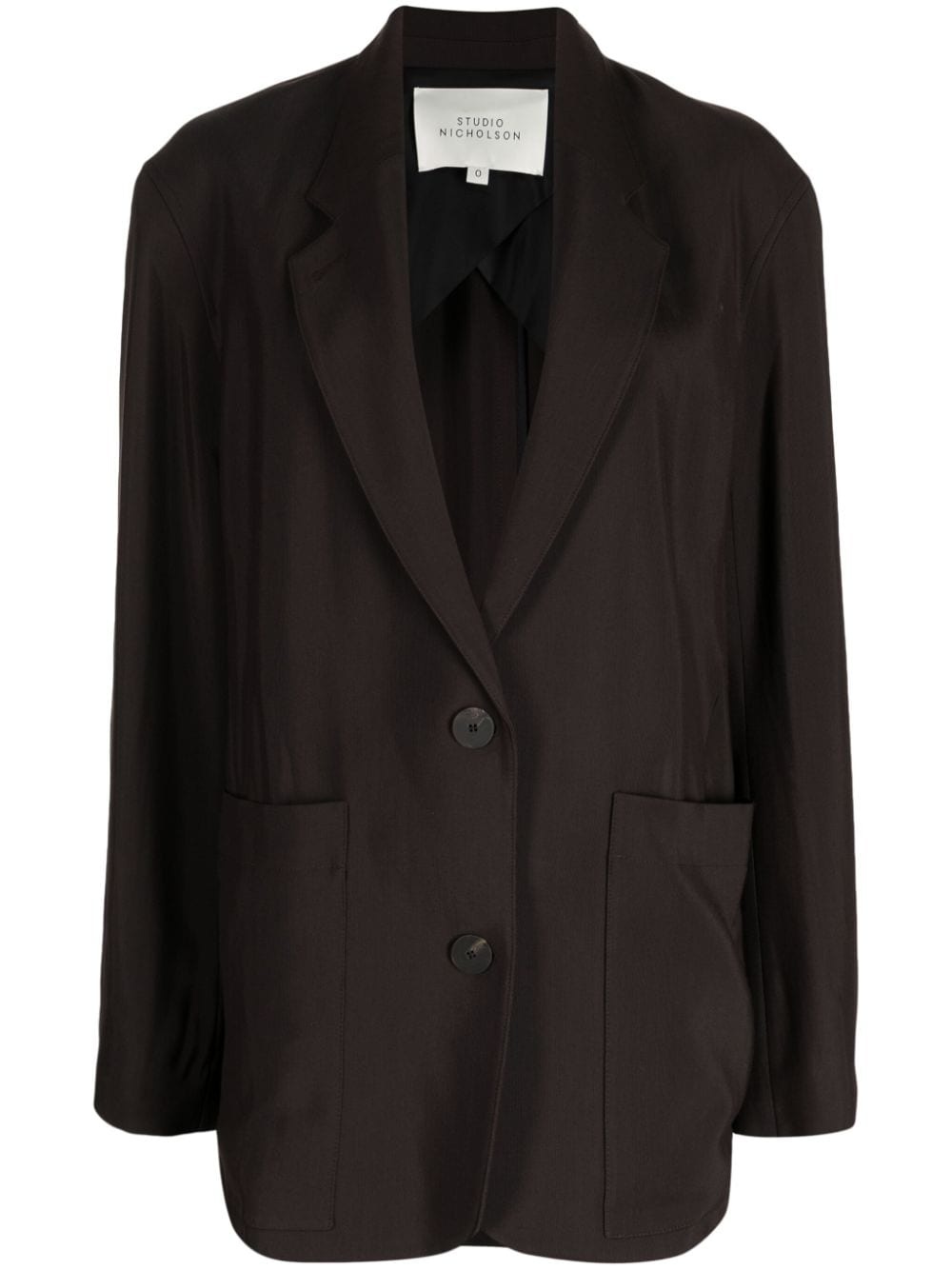 Studio Nicholson Conde tailored-cut blazer | REVERSIBLE