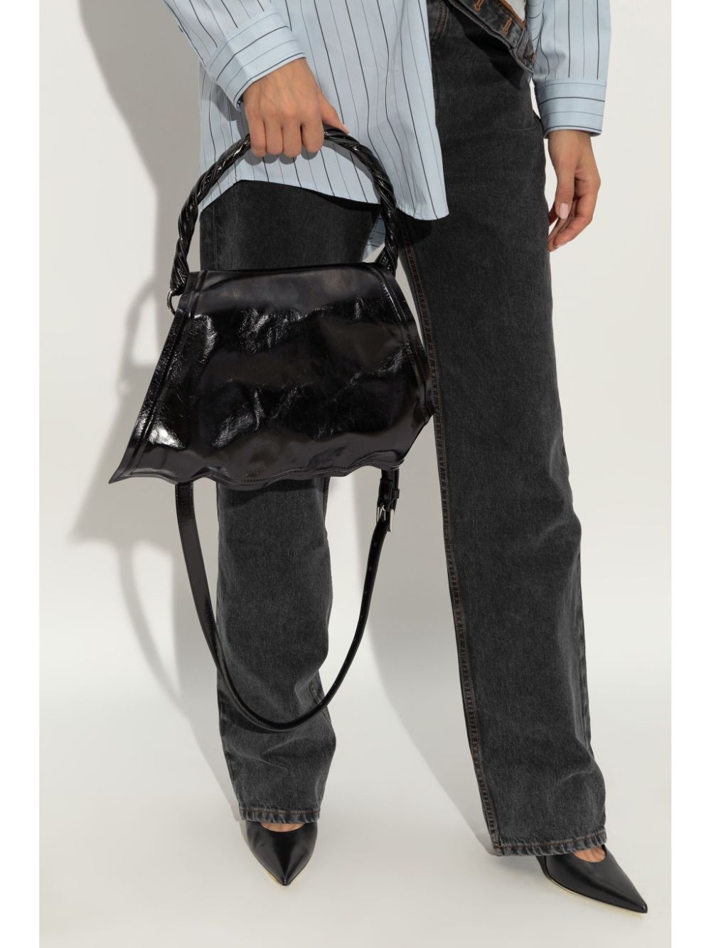 asymmetric tote bag - 2