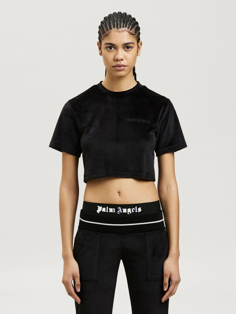 CHENILLE MINI TEE BLACK 3