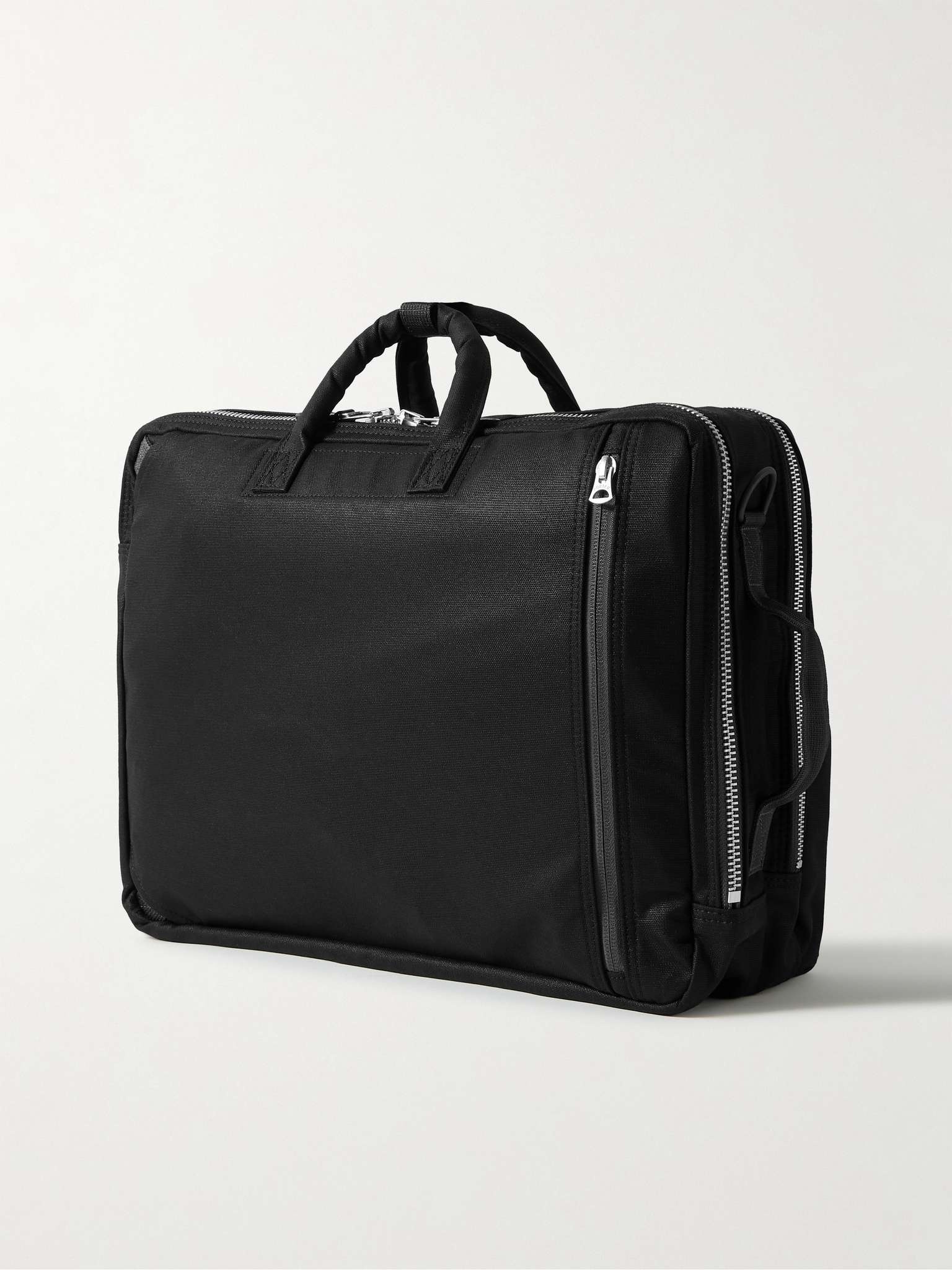 Flying Ace 3Way Webbing-Trimmed Nylon Briefcase - 4