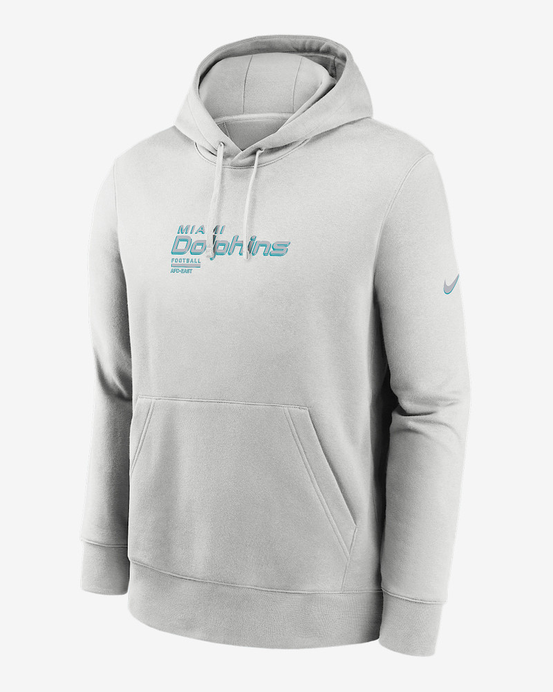 Miami Dolphins Slot Receiver Club Men's Nike NFL Pullover Hoodie 1