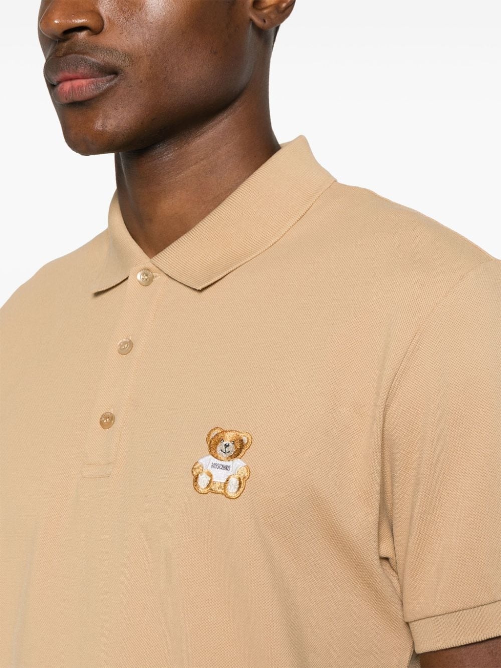 Teddy Bear cotton polo shirt - 5