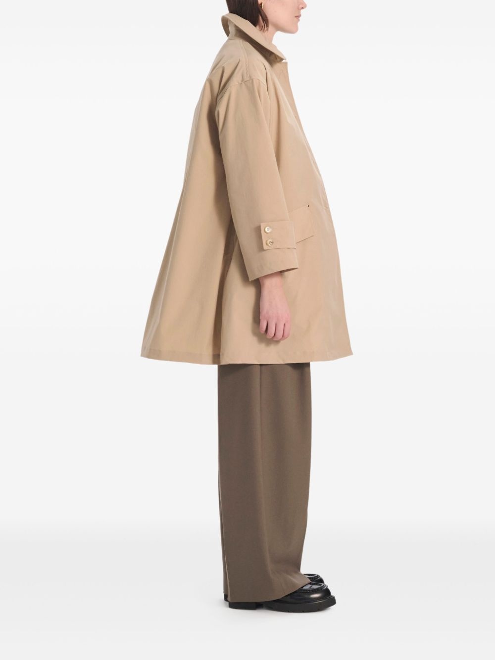 Humbie button-up coat - 3