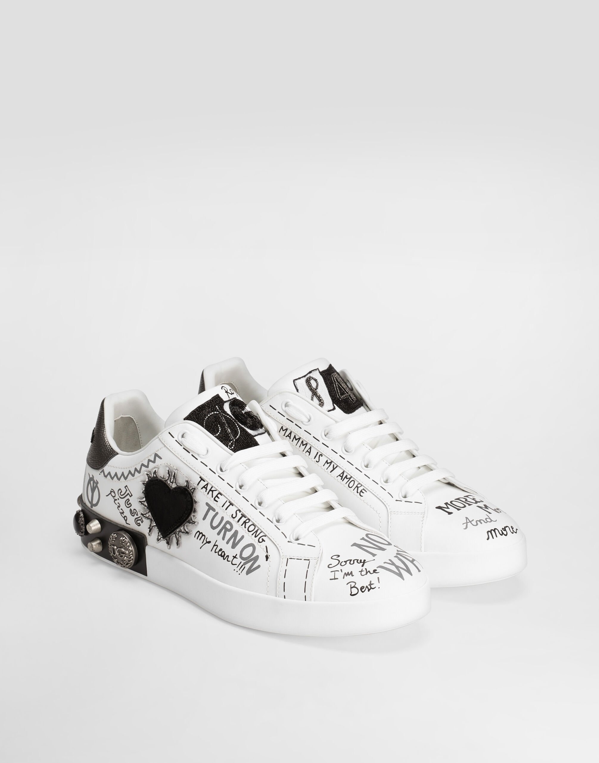 Portofino calfskin sneakers - 2