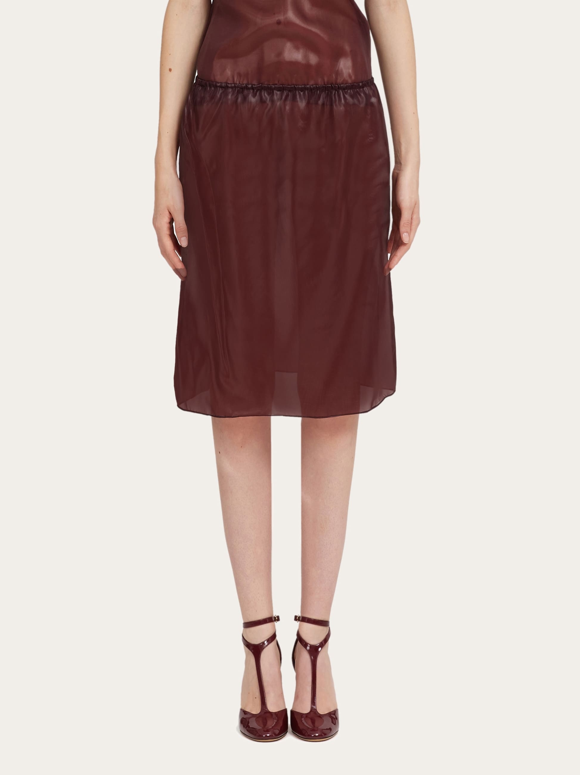 Silk blend organza skirt - 2