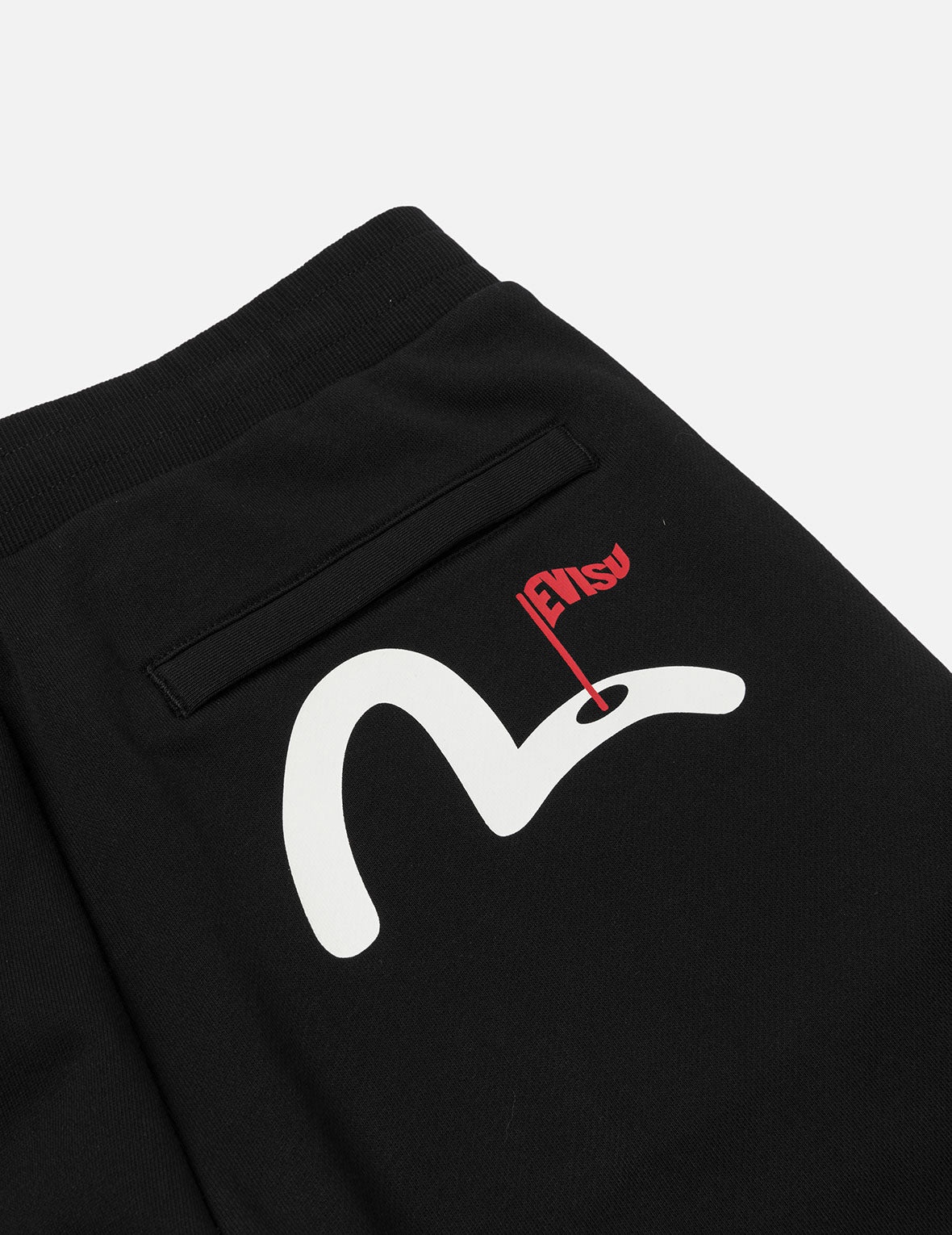 Seagull and EVISU Flag Print Regular Fit Sweatshorts - 5