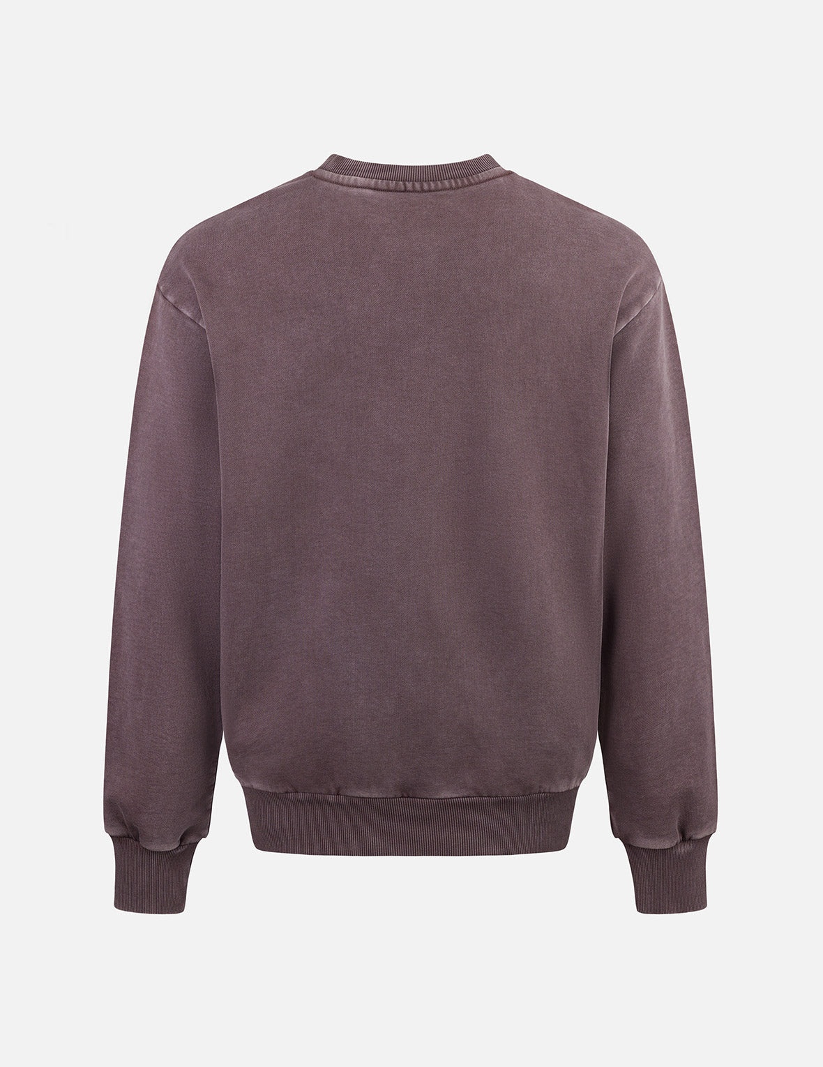 Garment Dyed Multi-Logo Print Relax Fit Sweatshirt - 2