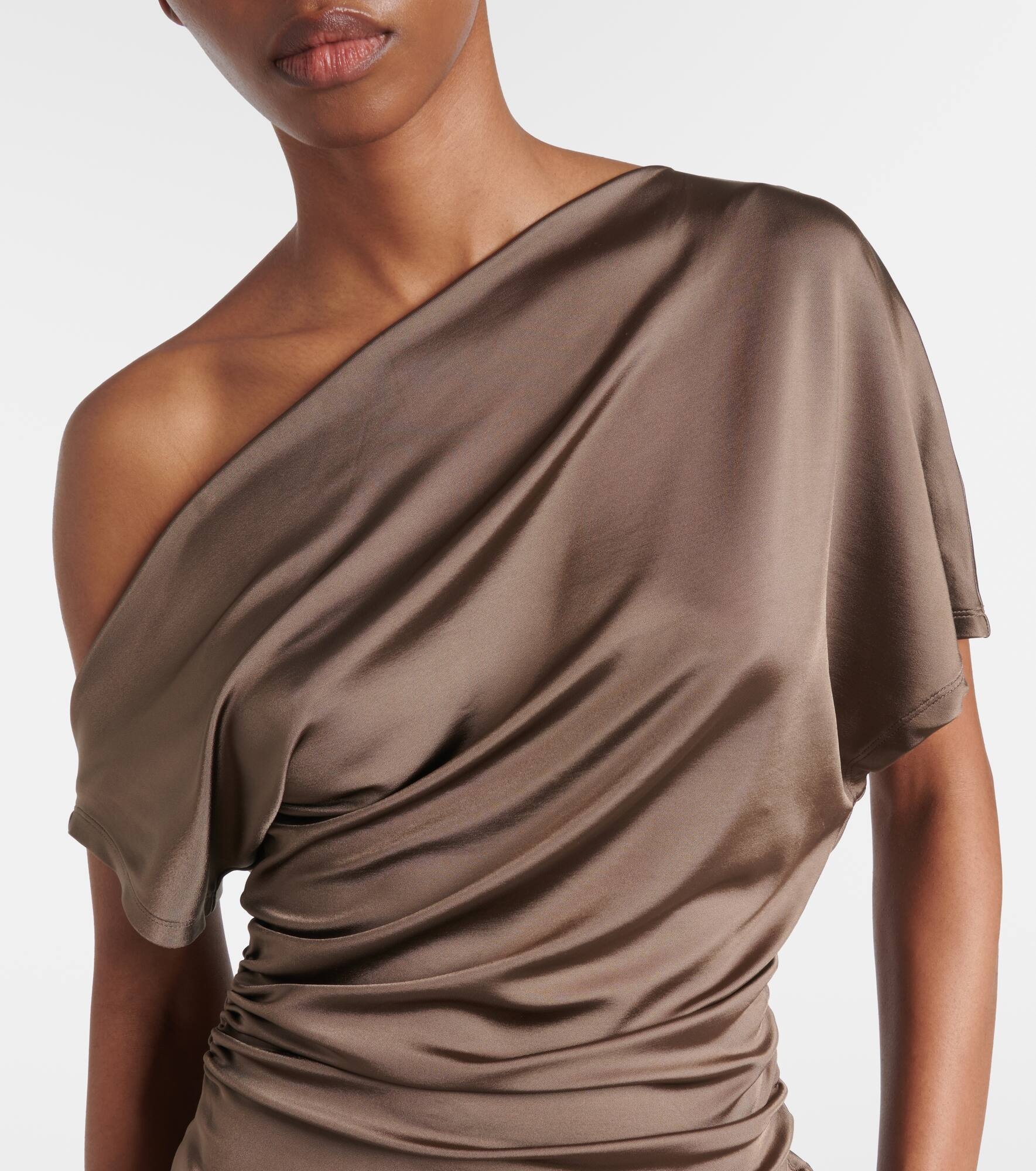 Edel ruched draped jersey top - 4