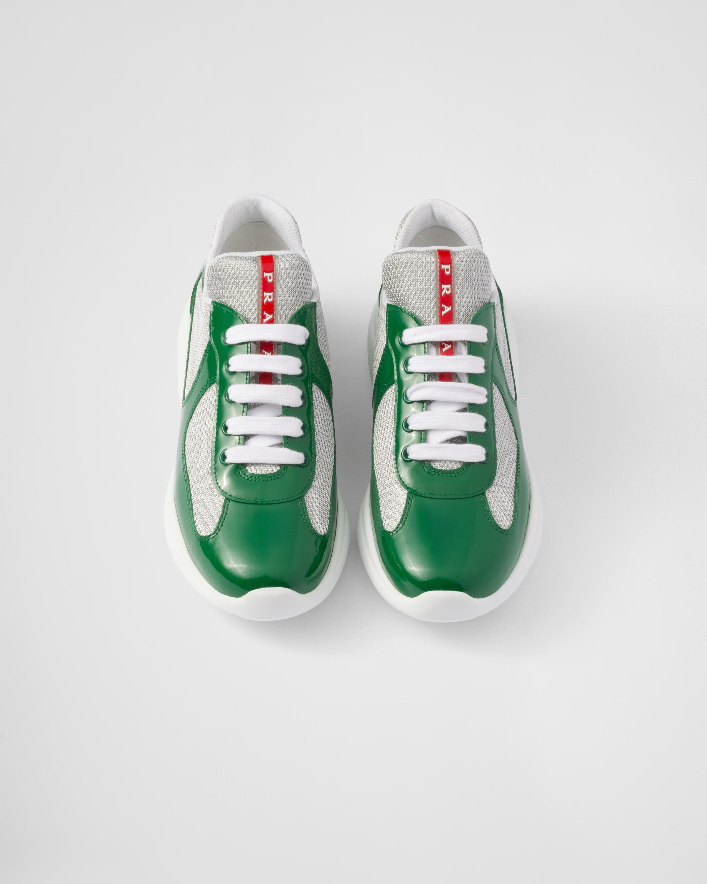 Prada America's Cup biker fabric sneakers - 4
