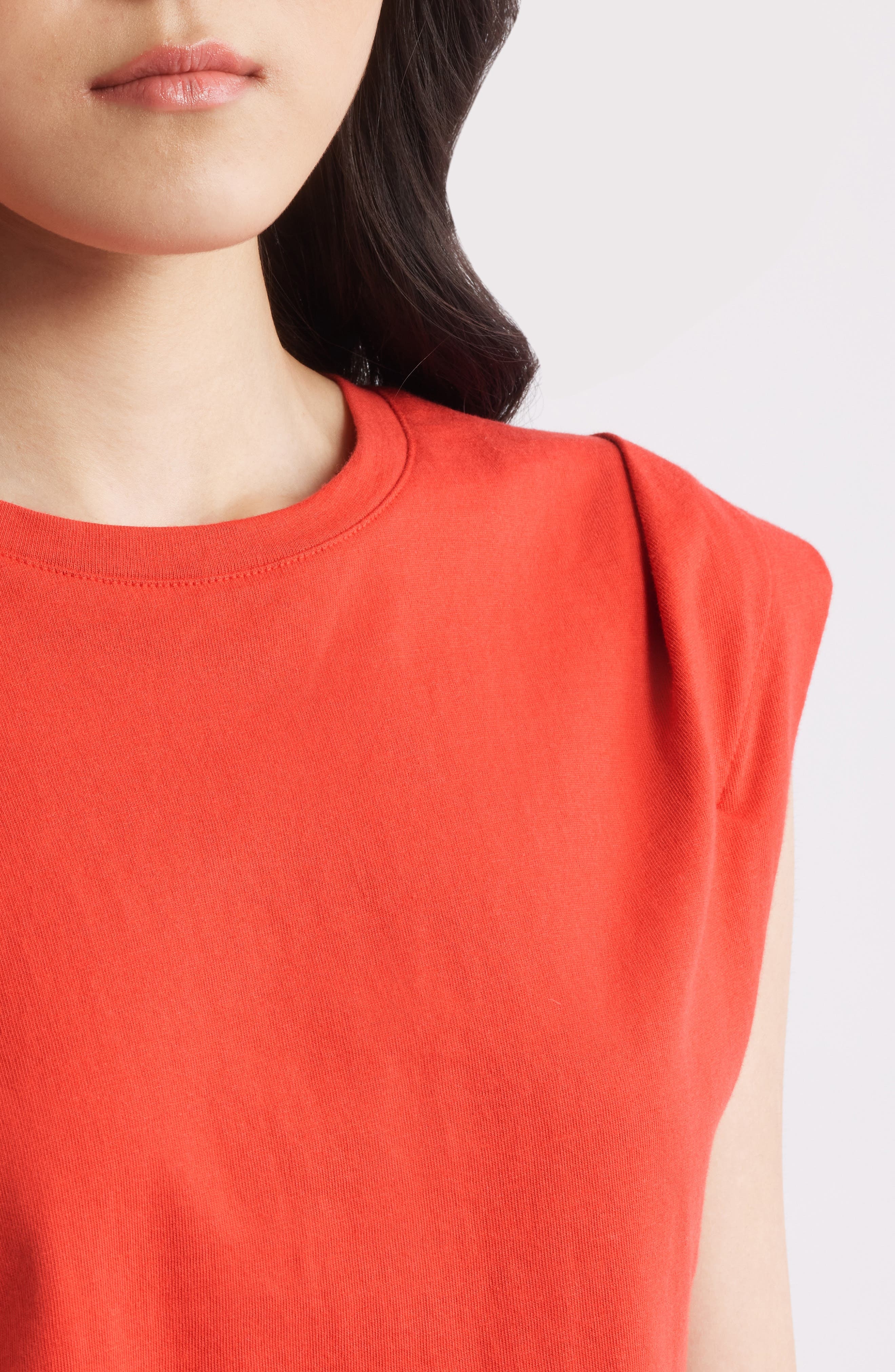 rag & bone Mica Gathered Muscle Tee at Nordstrom - 4