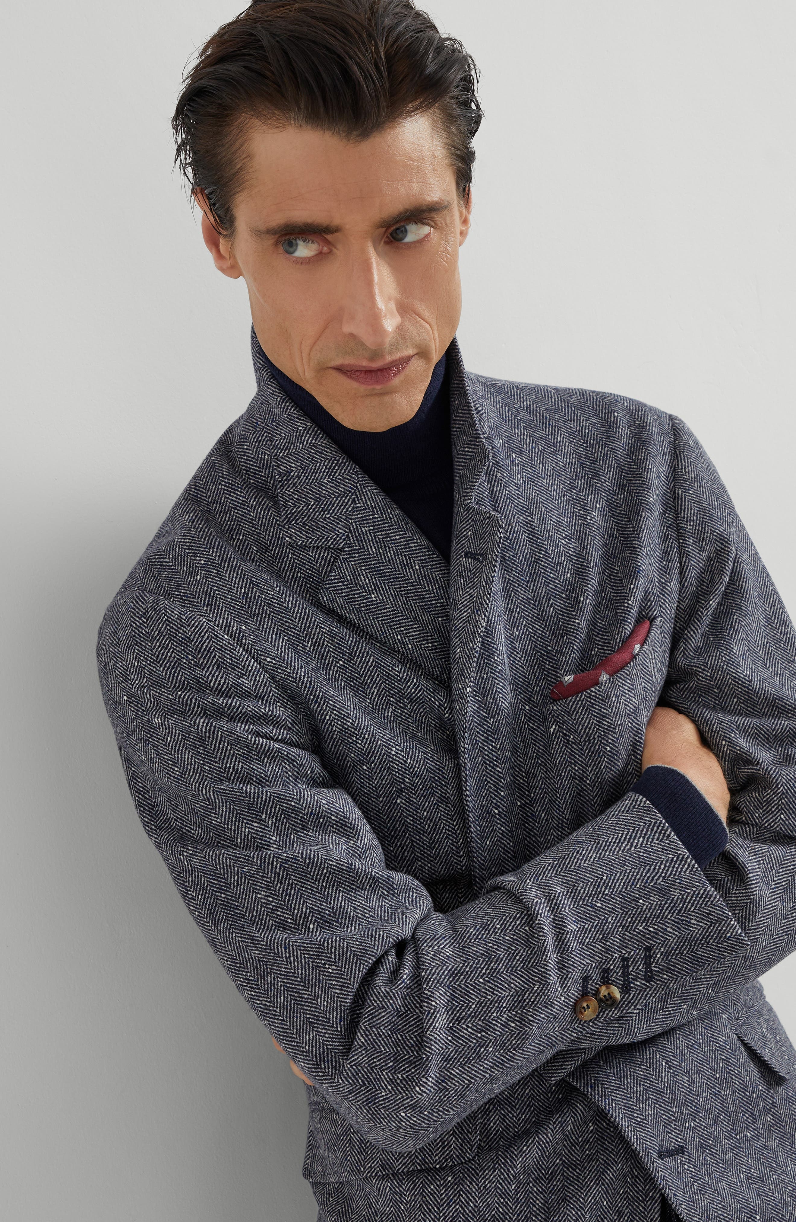 Brunello Cucinelli Turtleneck sweater in Navy Blue at Nordstrom - 5