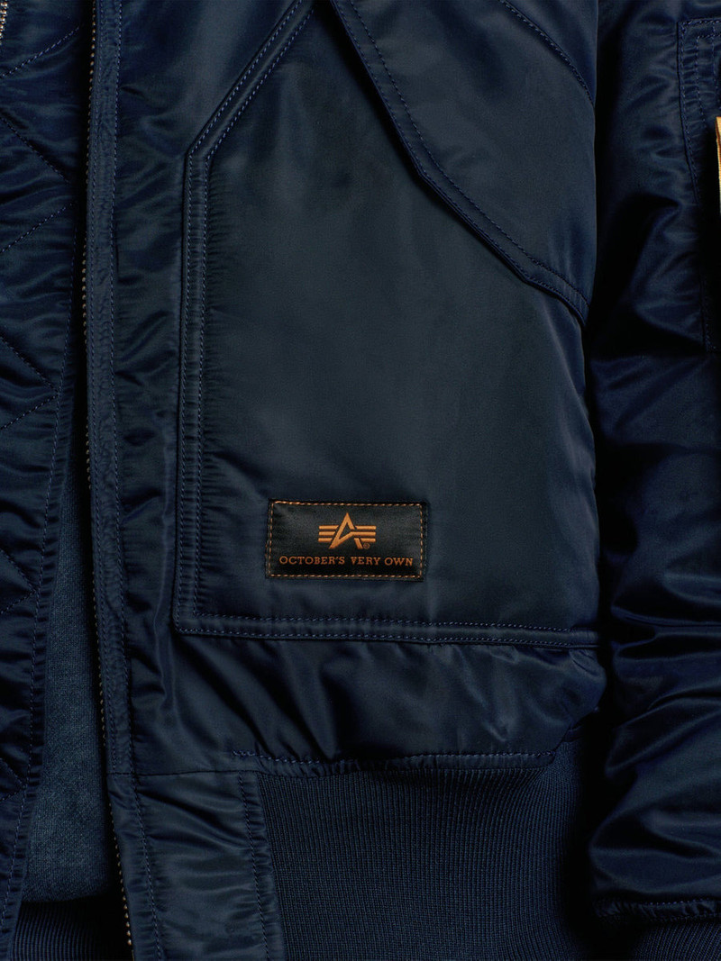OVO x ALPHA CWU 45/P BOMBER JACKET 6