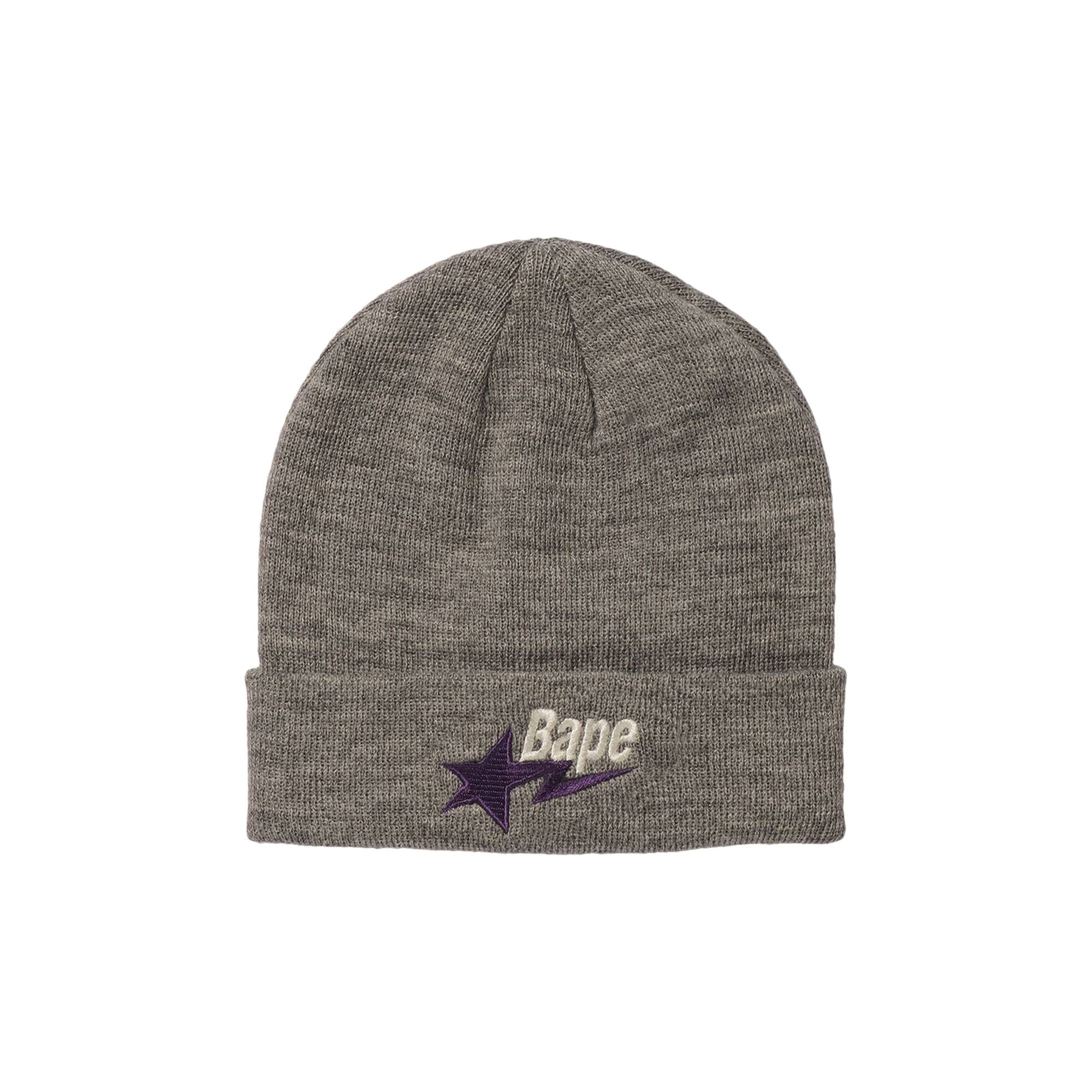 BAPE Sta Knit Cap 'Grey' - 1