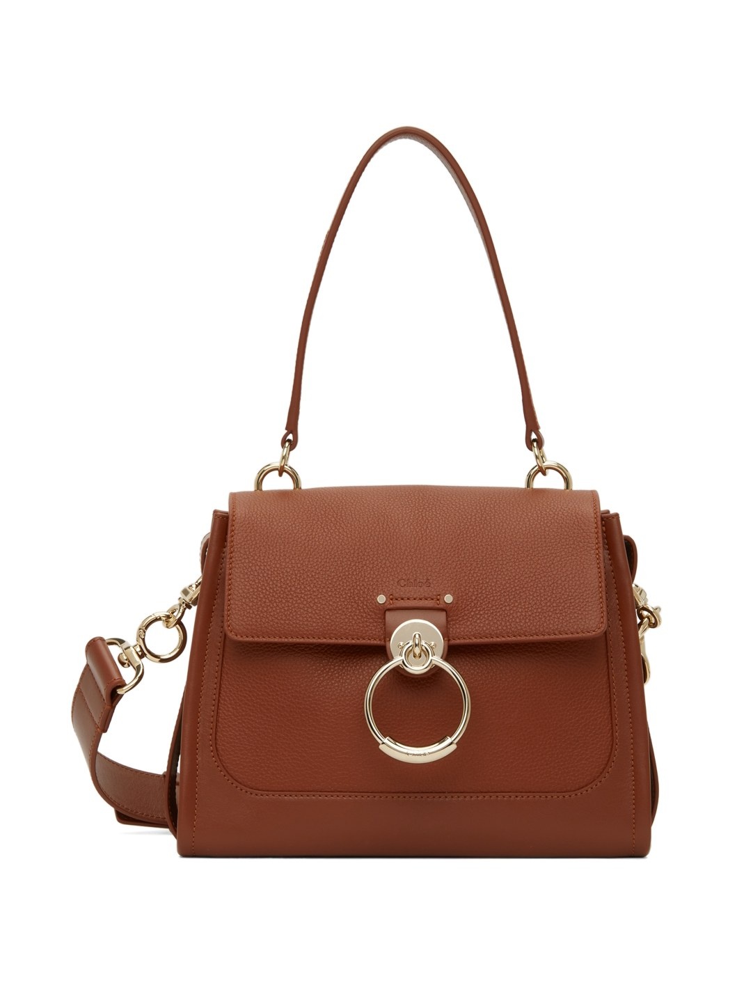 Brown Small Tess Day Bag - 1