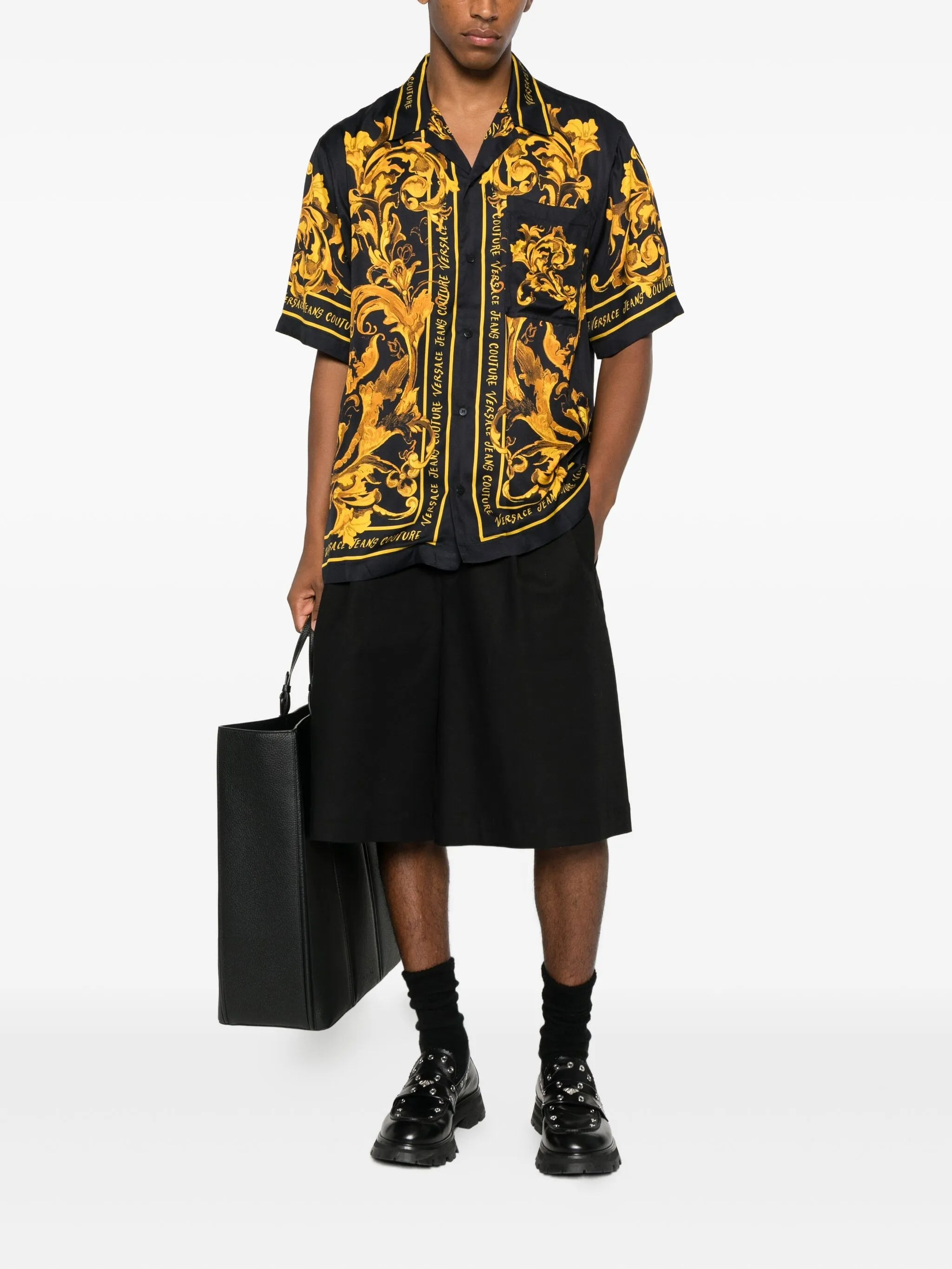 Versace Jeans Couture Barocco-print Shirt - 5