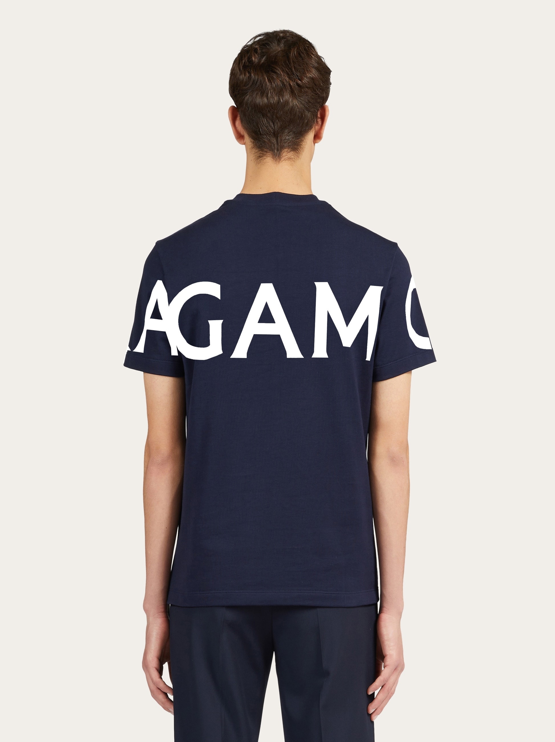Short sleeved t-shirt with graphic logo - 3