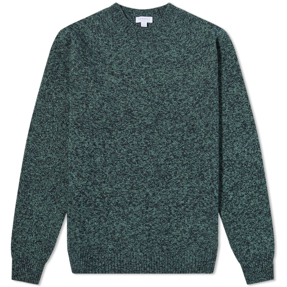 Sunspel Lambswool Crew Knit - 1