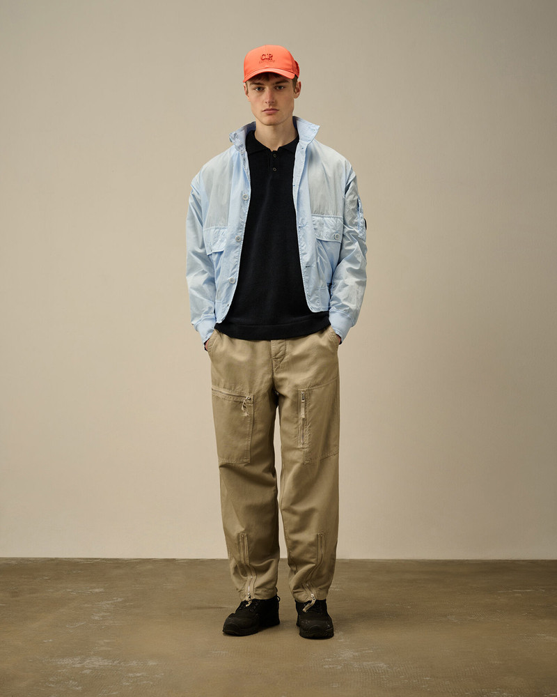 C.P. Company Chenille Cotton Polo Knit outlook