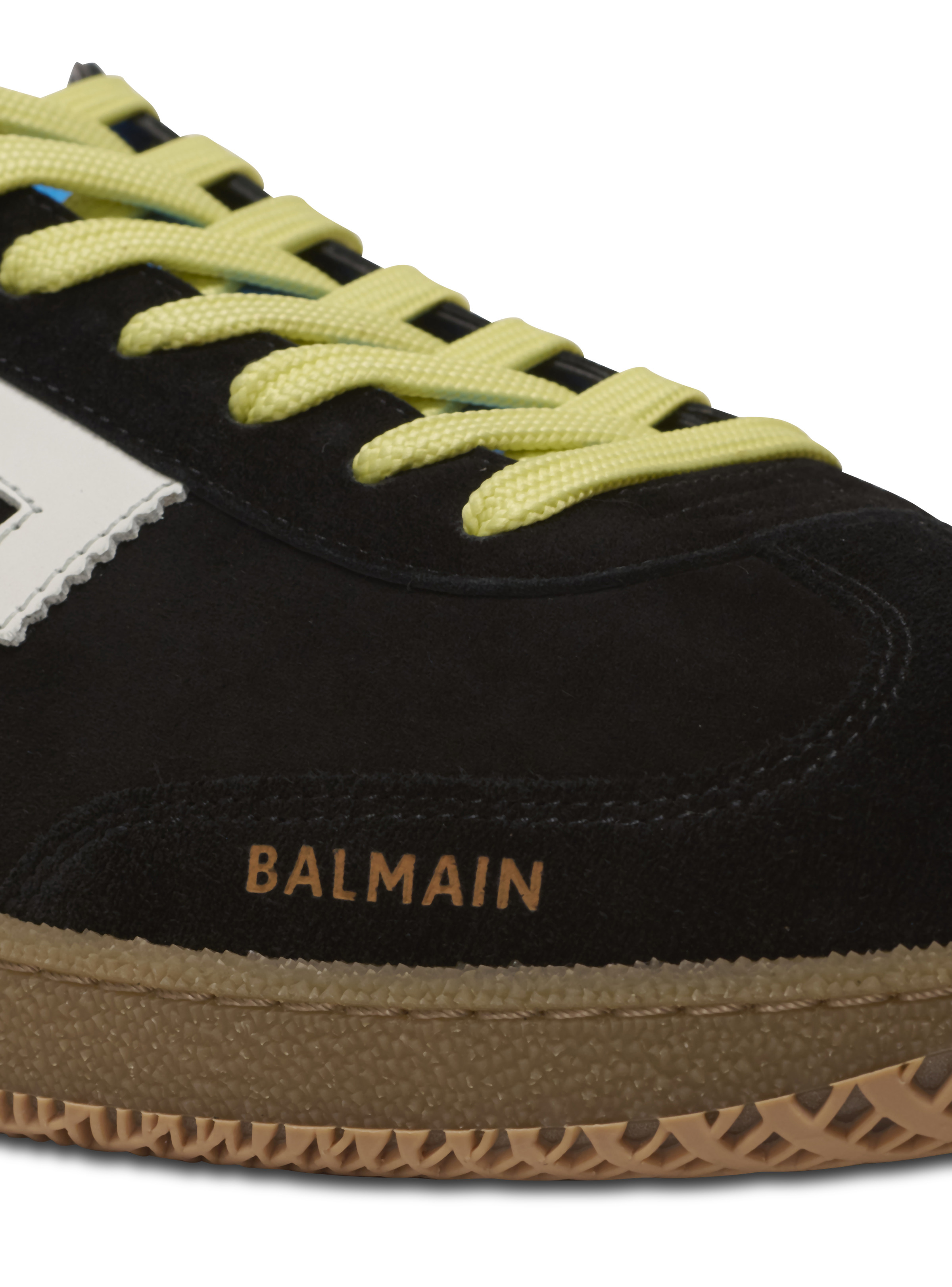 Swan sneakers in calfskin and suede - 7