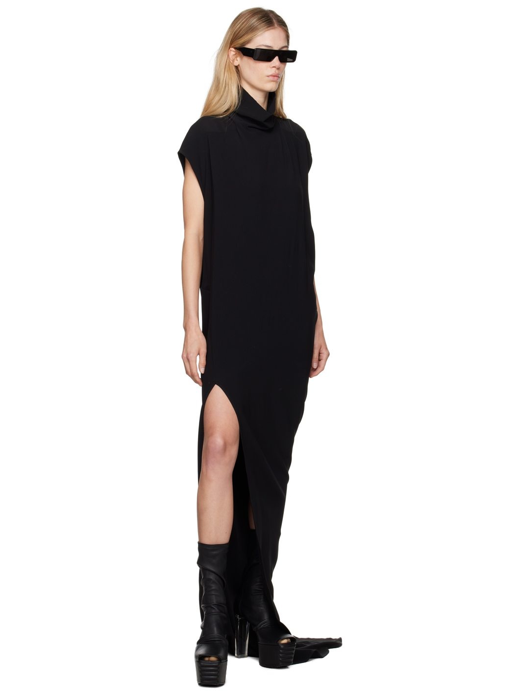 Black Porterville Edfu T Maxi Dress - 4