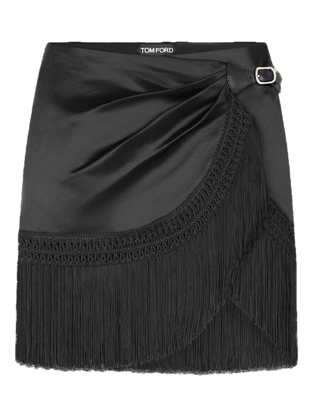 fringe-detail mini skirt - 2
