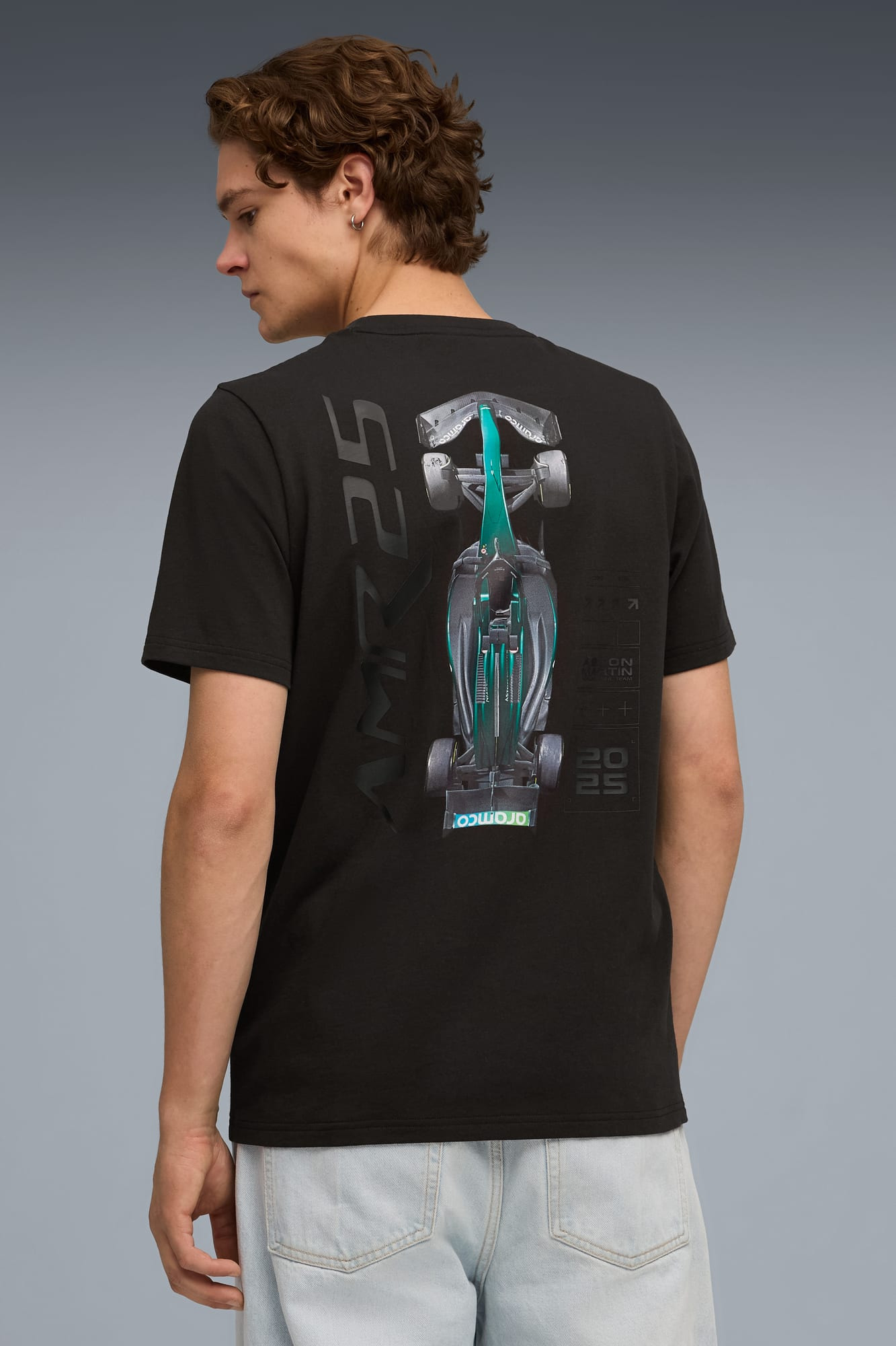 PUMA x ASTON MARTIN ARAMCO F1® Men's Motorsport Graphic Tee - 4