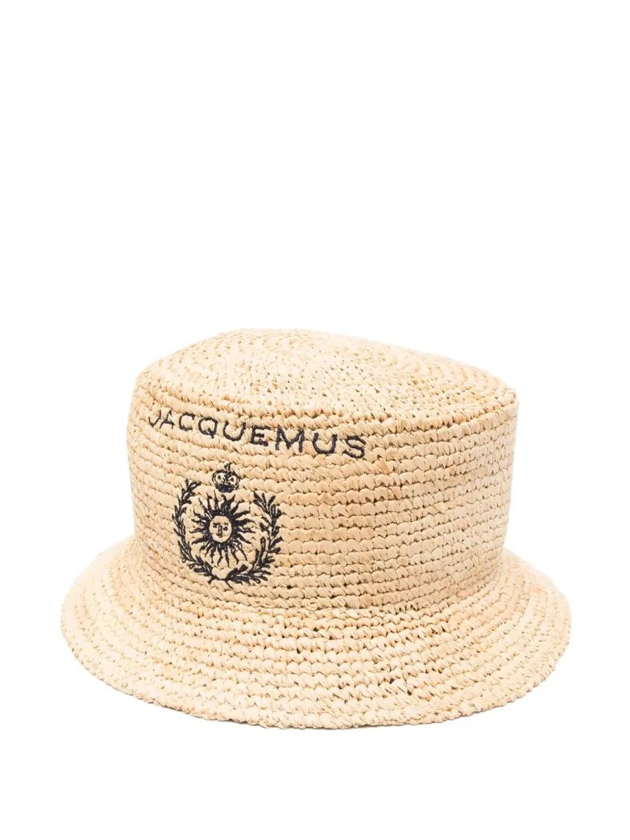 Jacquemus Le Bob Peach Bucket Hat - 1