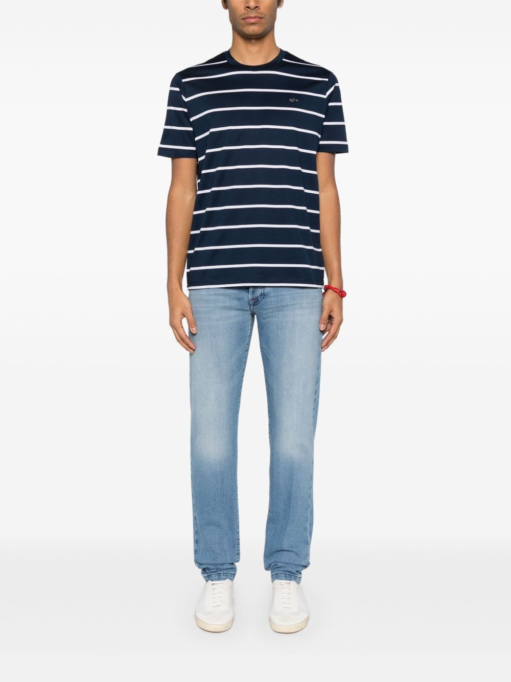 striped T-shirt - 2