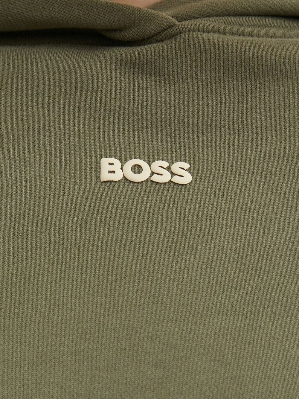 logo-embossed hoodie - 4