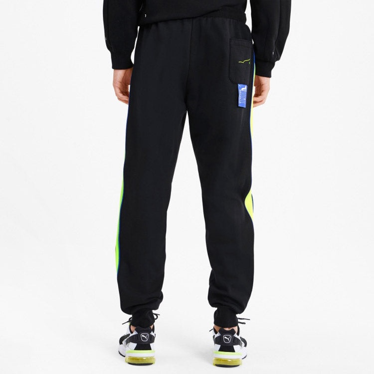 PUMA x ADER ERROR Crossover T7 Bundle Feet Casual Sports Pants Black 595536-01 - 4