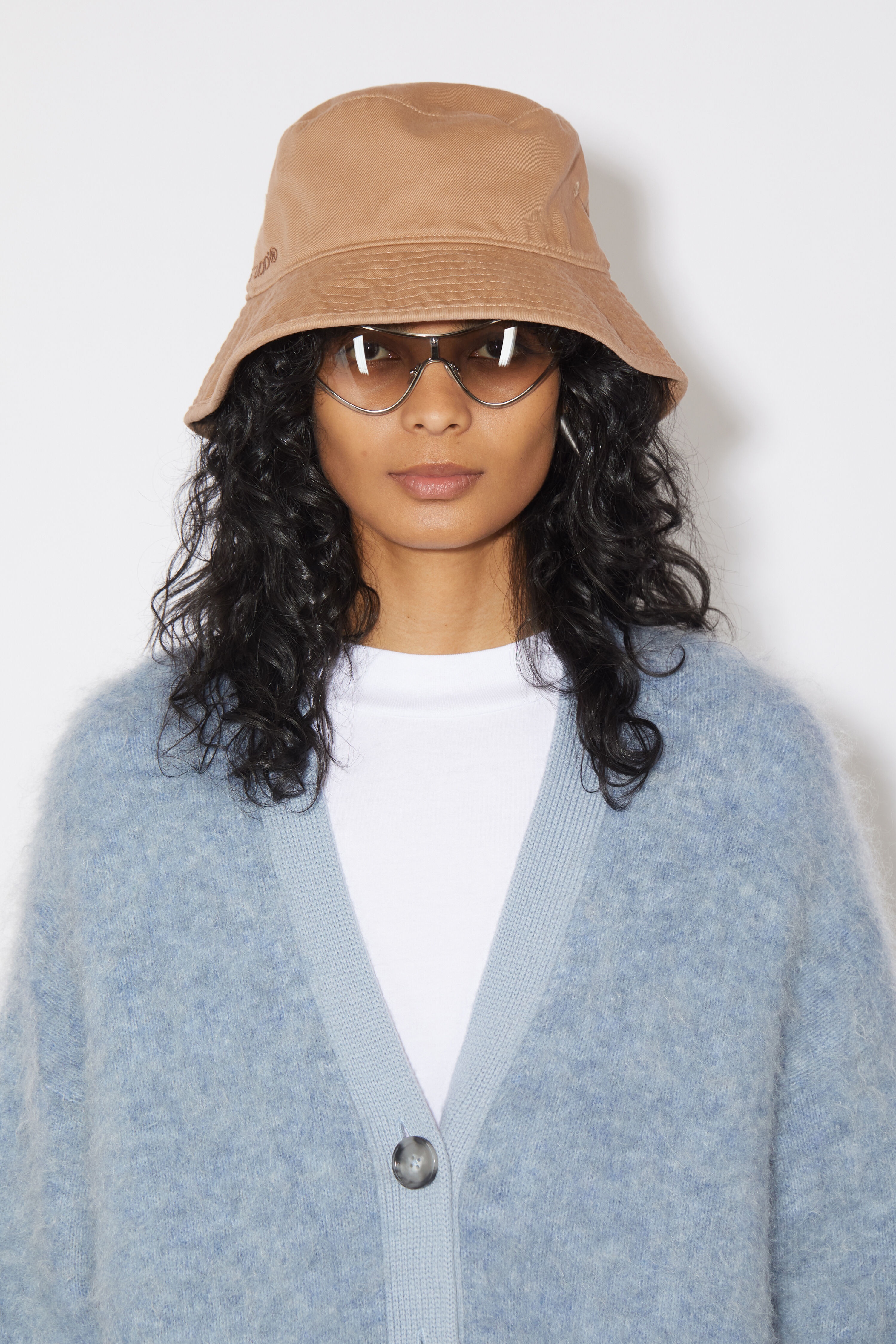 Twill bucket hat - Warm beige - 2