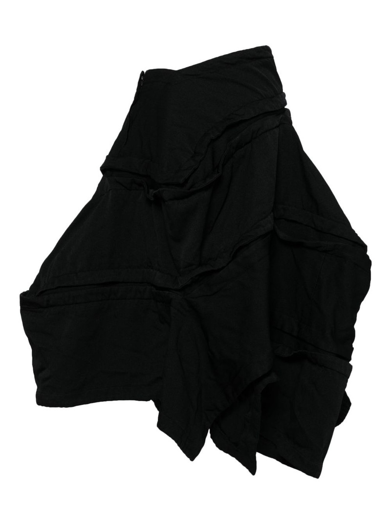 Comme Des Garçons asymmetric midi skirt outlook