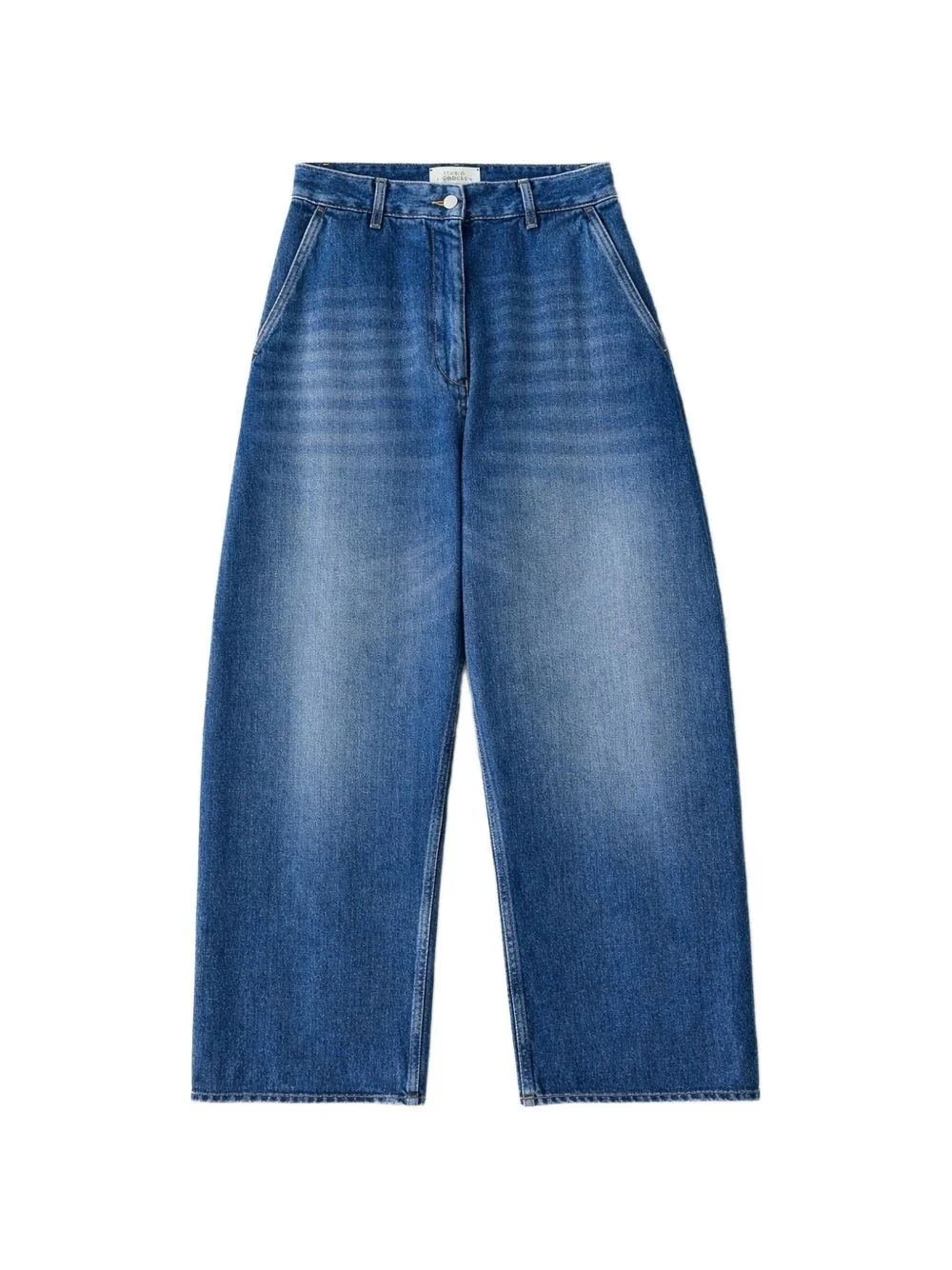 Cropped denim jeans - 1