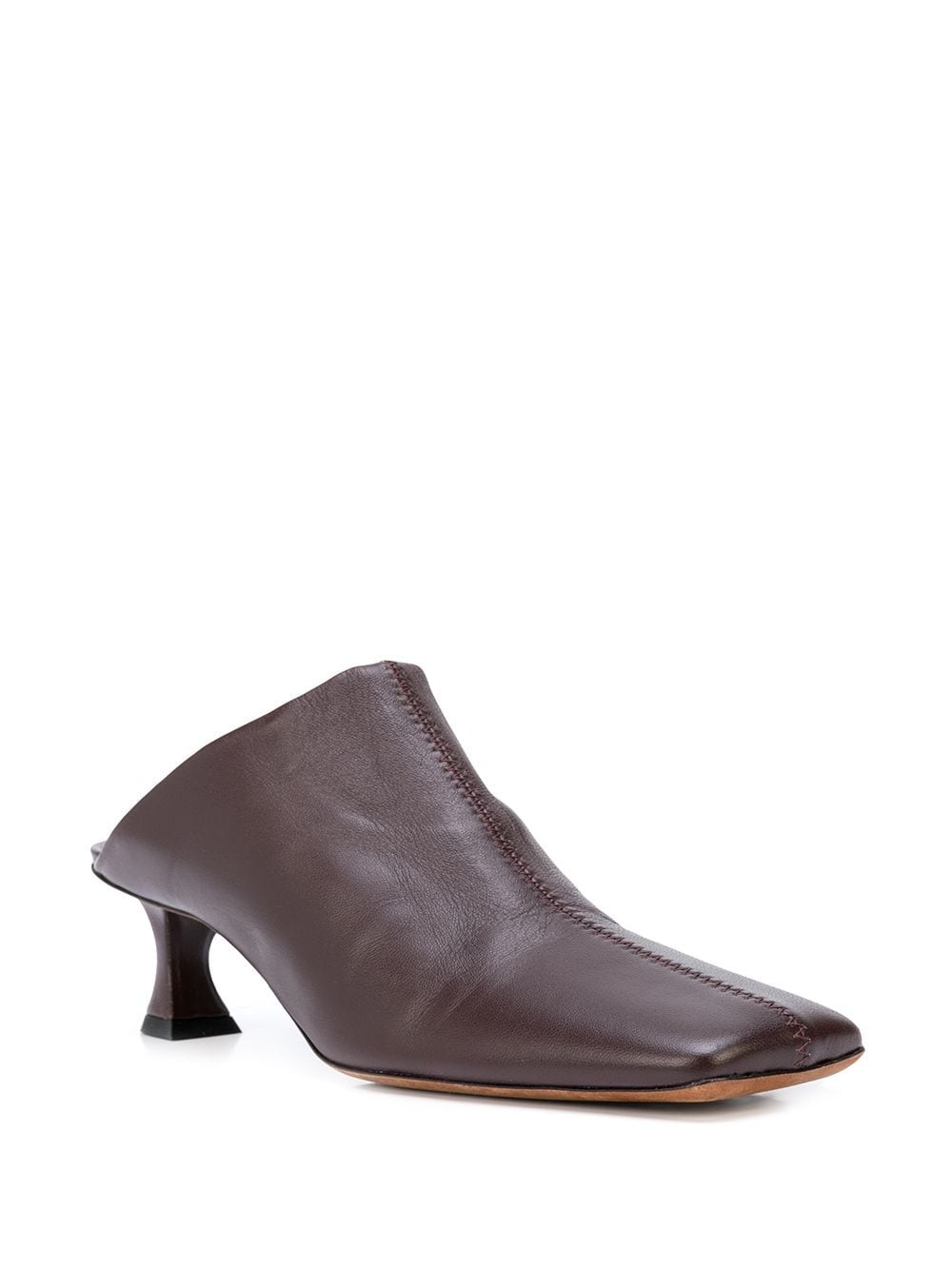 square-toe 45mm mules - 2