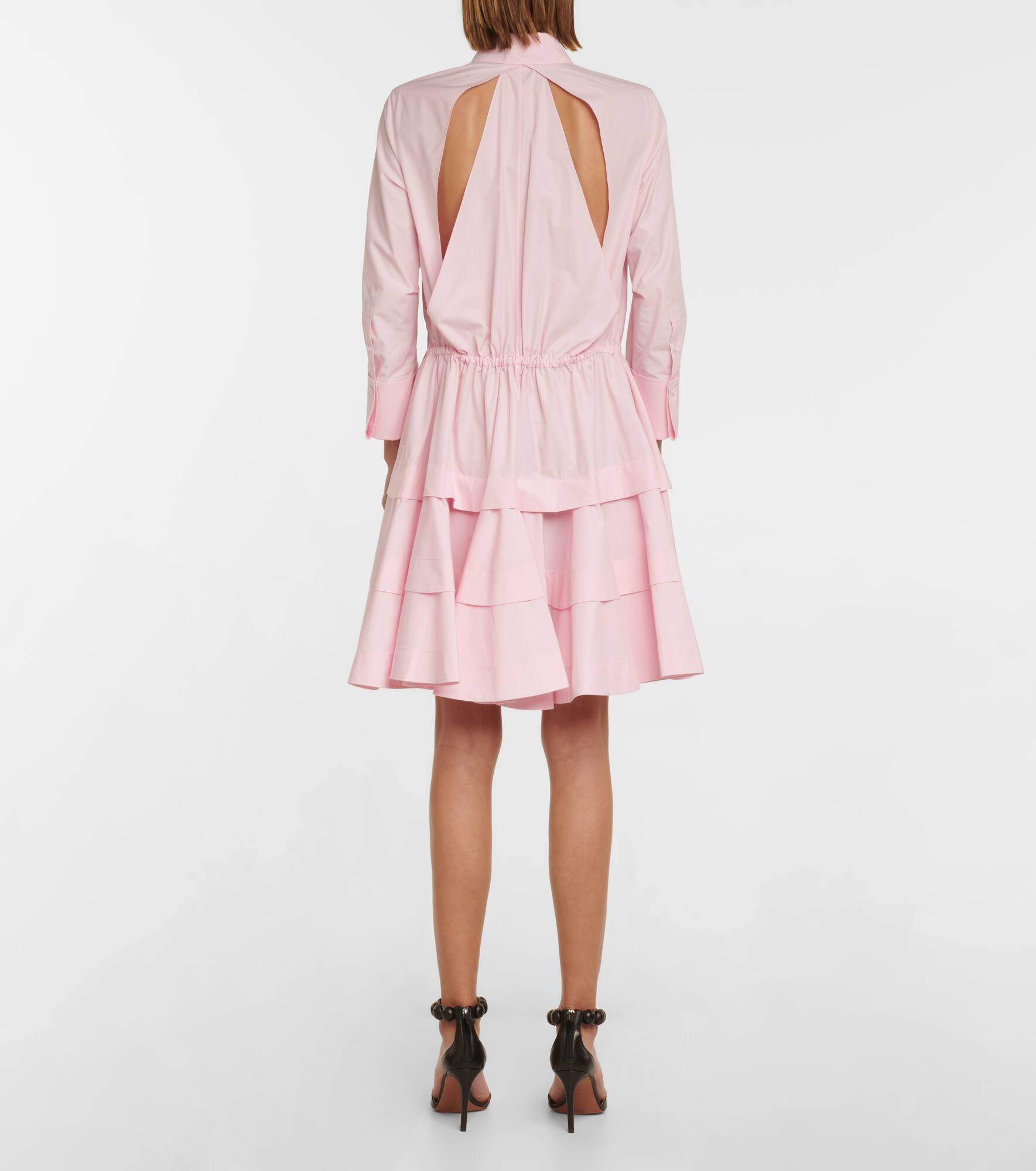 Cotton shirt dress - 3