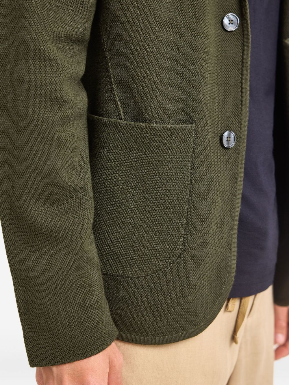 Rainer pique wool jacket - 4
