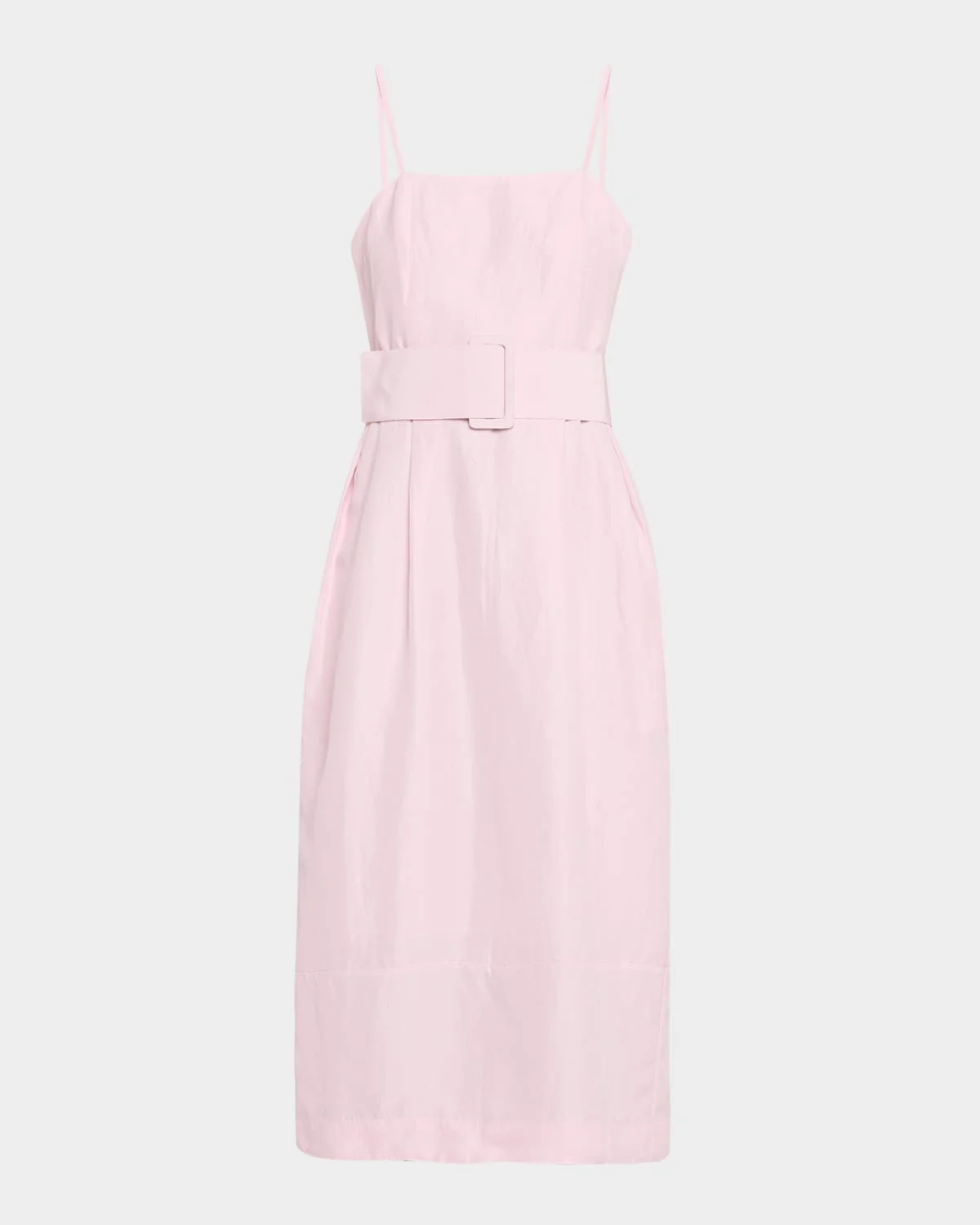 Artichoke Sleeveless Belted Midi Dress - 1