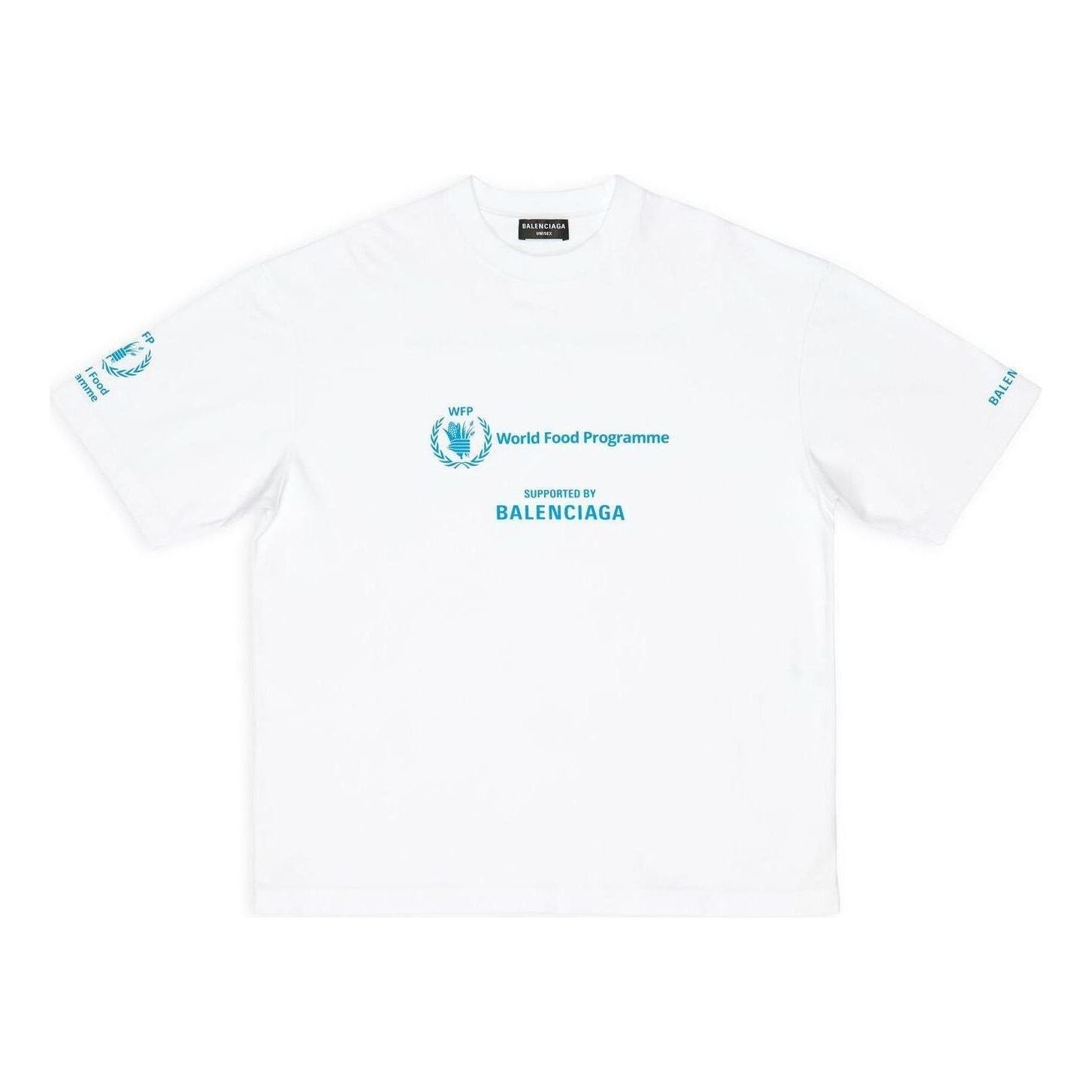 Balenciaga x WFP T-Shirt Medium Fit 'White' 612966TMVL29086 - 1