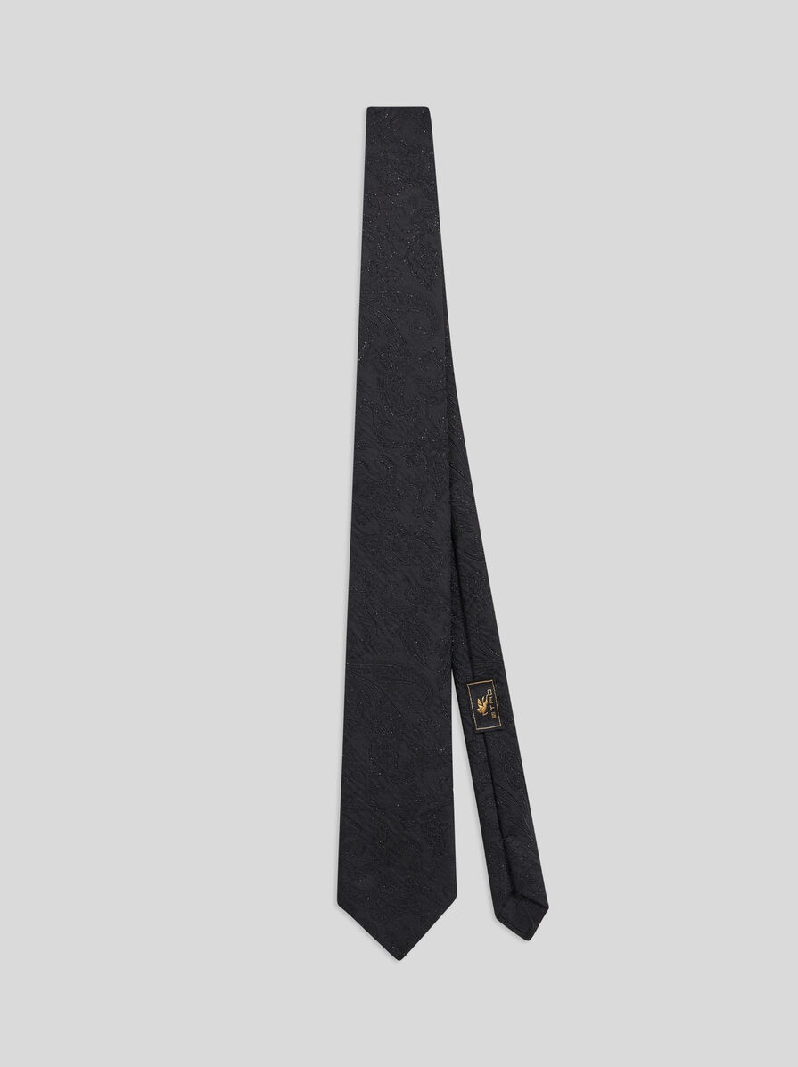 FLORAL PAISLEY TIE - 1