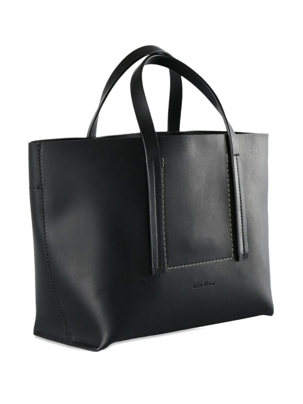 leather tote bag - 2