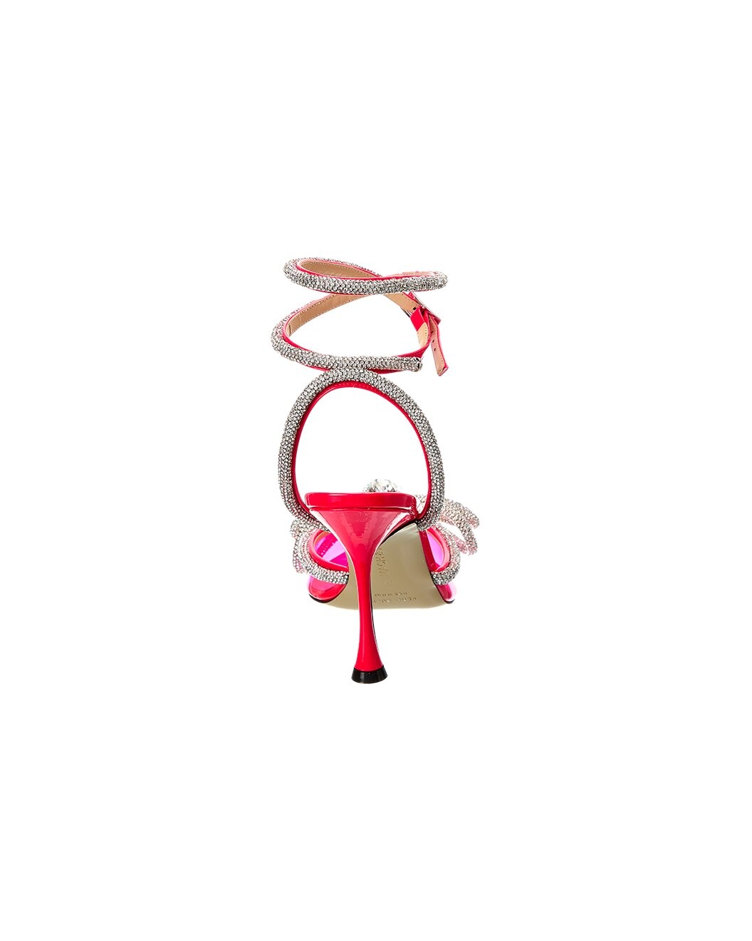 Mach & Mach Double Bow Vinyl & Leather Pump - 3