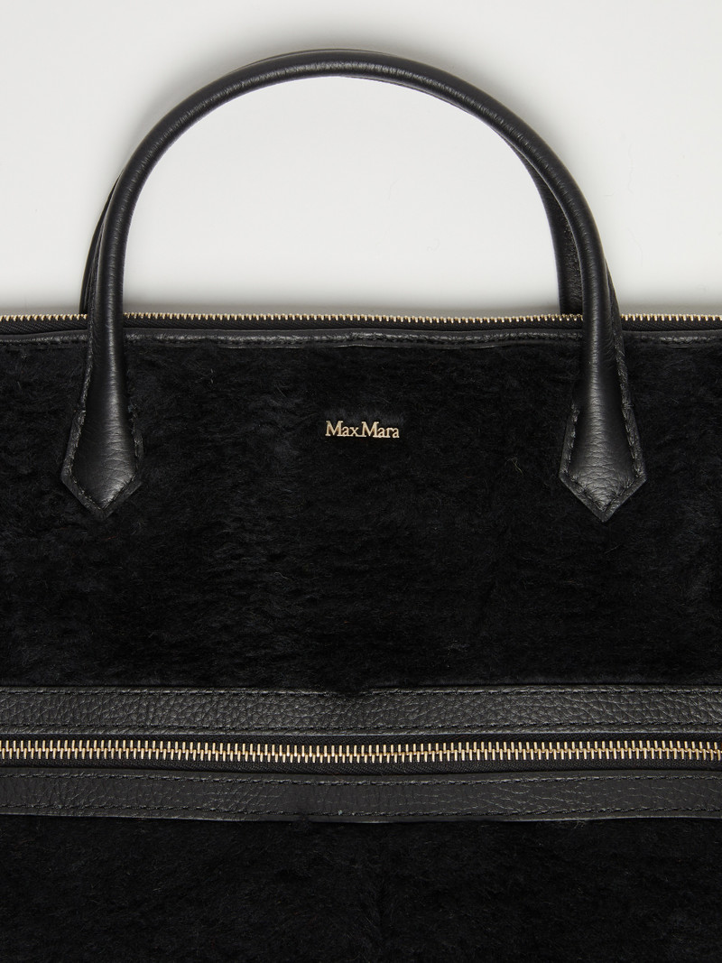 BRIEF2 Alpaca and silk briefcase 3