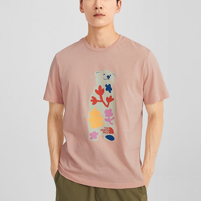 THE NORTH FACE Graphic T-Shirt 'Pink' NF0A4UDM-UBF - 3